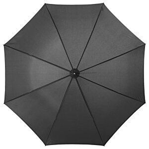 Additional Image 1 - a black umbrella with a white background