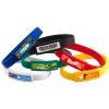 View Image 2 of 2 of Domed Silicone Wristband