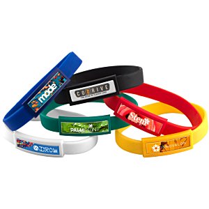 Additional Image 1 - a group of colorful wristbands