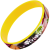 View Image 2 of 2 of Silicone Wristband - Full Colour