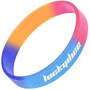 Additional Image 1 - a colorful bracelet with white text