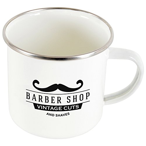 Additional Image 1 - a white mug with a mustache on it