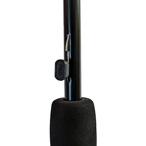 Additional Image 2 - a black microphone pole