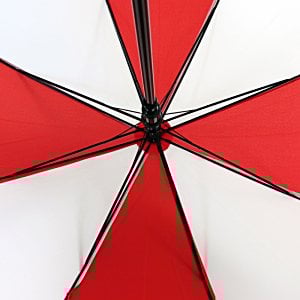 Additional Image 4 - a close up of a red and white umbrella