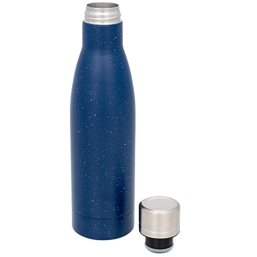 Additional Image 1 - a blue bottle with a silver cap