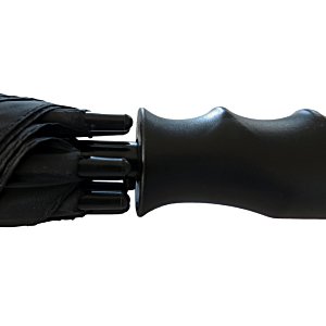 Additional Image 2 - a black umbrella handle with a white background