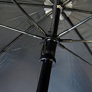 Additional Image 3 - a close up of a black umbrella