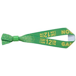 Additional Image 4 - a green ribbon with yellow text