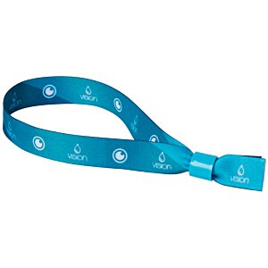 Additional Image 3 - a blue wristband with a bow