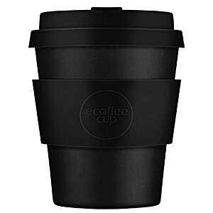 Additional Image 5 - a black plastic cup with a lid