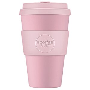 Additional Image 2 - a pink coffee cup with a lid