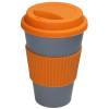 View Image 3 of 7 of DISC Bamboo Coffee Take-Away Cup - Grey