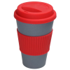 View Image 5 of 7 of DISC Bamboo Coffee Take-Away Cup - Grey