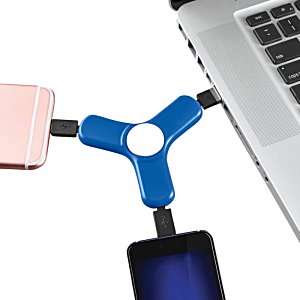 Additional Image 3 - a computer with a blue and black connection