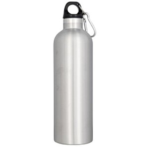 Additional Image 2 - a white water bottle with a black lid