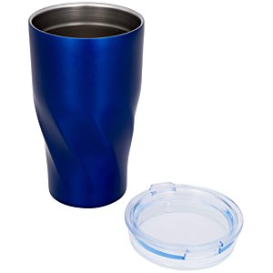 Additional Image 1 - a blue and black tumbler