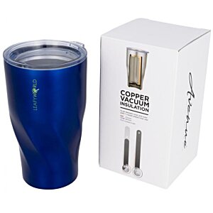 Additional Image 3 - a blue cup next to a white box