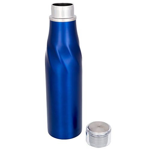 Additional Image 1 - a blue bottle with a white cap