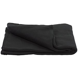 Additional Image 1 - a black blanket on a white background