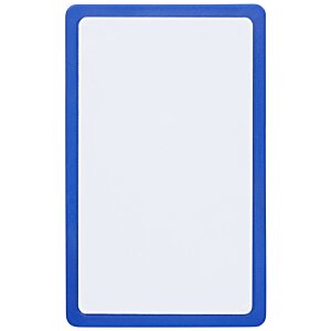 Additional Image 1 - a white rectangular object with blue border
