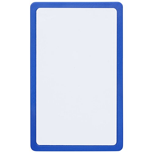 Additional Image 1 - a white rectangular object with blue border