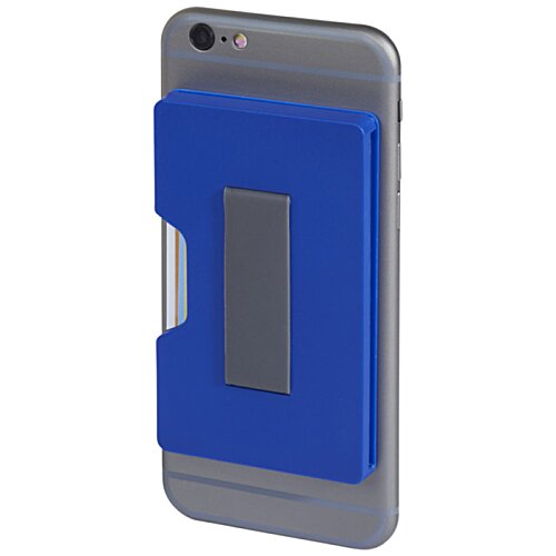Additional Image 4 - a cell phone with a blue case