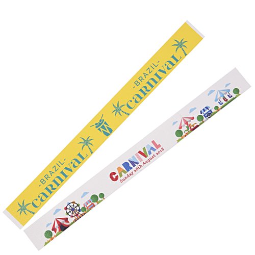 Additional Image 5 - a yellow and white wristbands