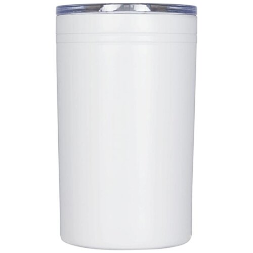 Additional Image 1 - a white cylindrical object with a blue top