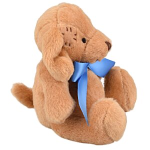Additional Image 1 - a stuffed animal with a blue bow