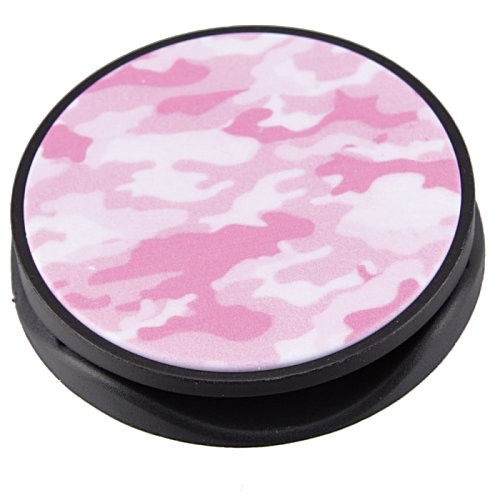 Additional Image 3 - a pink and white circular object