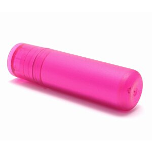 Additional Image 4 - a pink cylindrical object on a white background