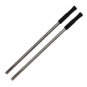 Additional Image 3 - a pair of chopsticks with black handles