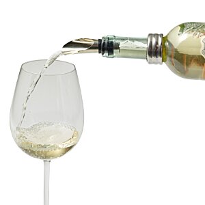 Additional Image 3 - a bottle pouring white wine into a glass