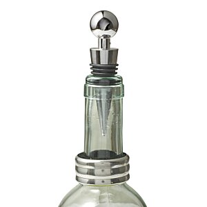 Additional Image 4 - a clear bottle with a silver top