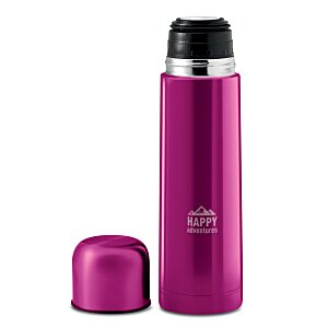 Additional Image 1 - a pink thermos bottle