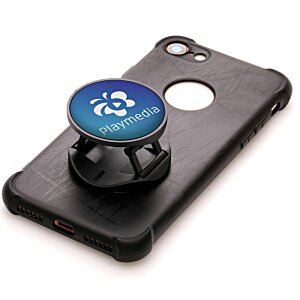Additional Image 4 - a blue button on a black case