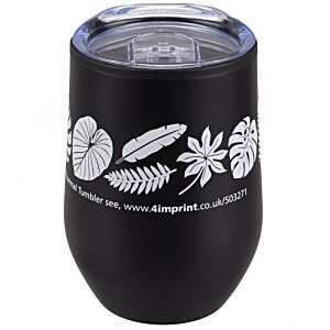 Additional Image 3 - a black and white cup