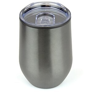 Additional Image 4 - a black and silver cup