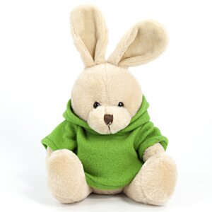 Additional Image 4 - a stuffed animal in a green shirt