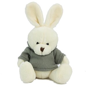 Additional Image 4 - a stuffed animal rabbit wearing a shirt
