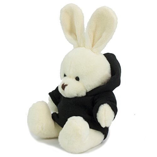Additional Image 8 - a stuffed animal rabbit with a hoodie