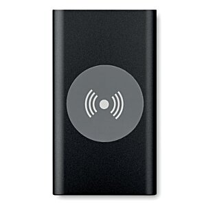 Additional Image 4 - a black rectangular object with a circle on it