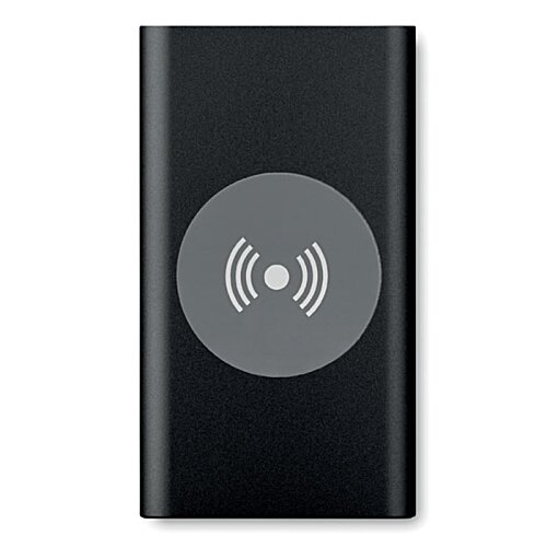 Additional Image 4 - a black rectangular object with a circle on it