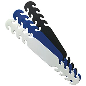 Additional Image 1 - a close-up of a blue and white object