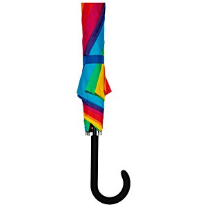 Additional Image 6 - a colorful umbrella with a black handle