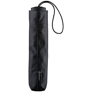 Additional Image 1 - a black umbrella with a strap