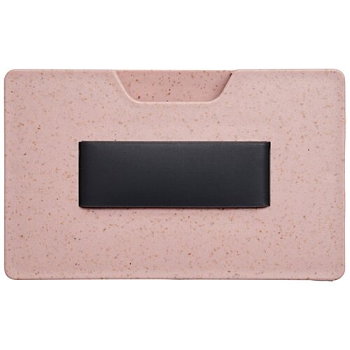 Additional Image 1 - a pink rectangular object with a black rectangle