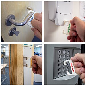 Additional Image 3 - a collage of hands opening a door