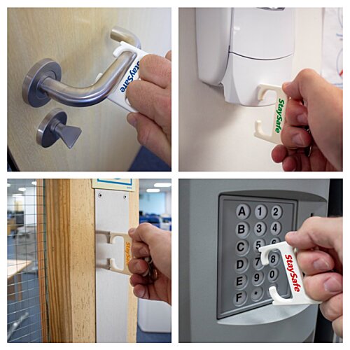 Additional Image 1 - a collage of hands holding a handle