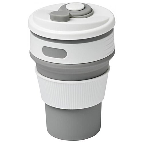 Additional Image 3 - a white and grey cup